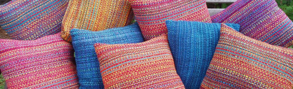 Bright cushions